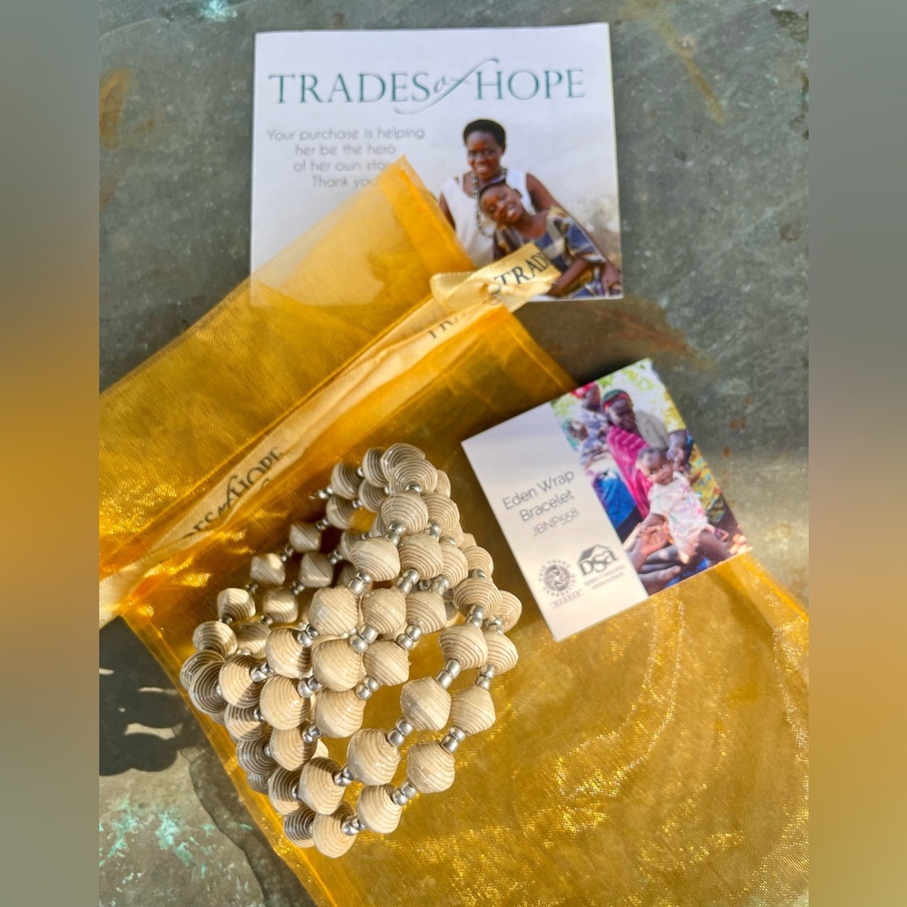Trades of Hope Eden wrap bracelet